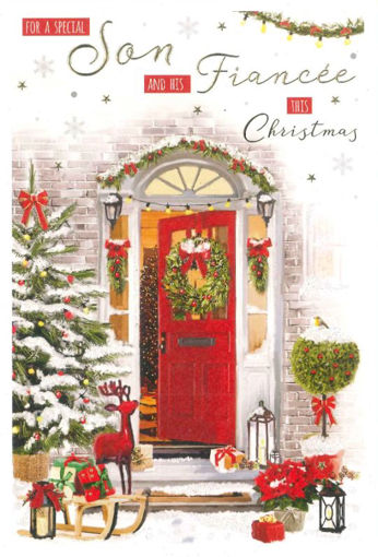 Picture of SPECIAL SON & HIS FIANCEE CHRISTMAS CARD